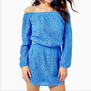 Lilly Pulitzer Lana Skort Romper size M Blue